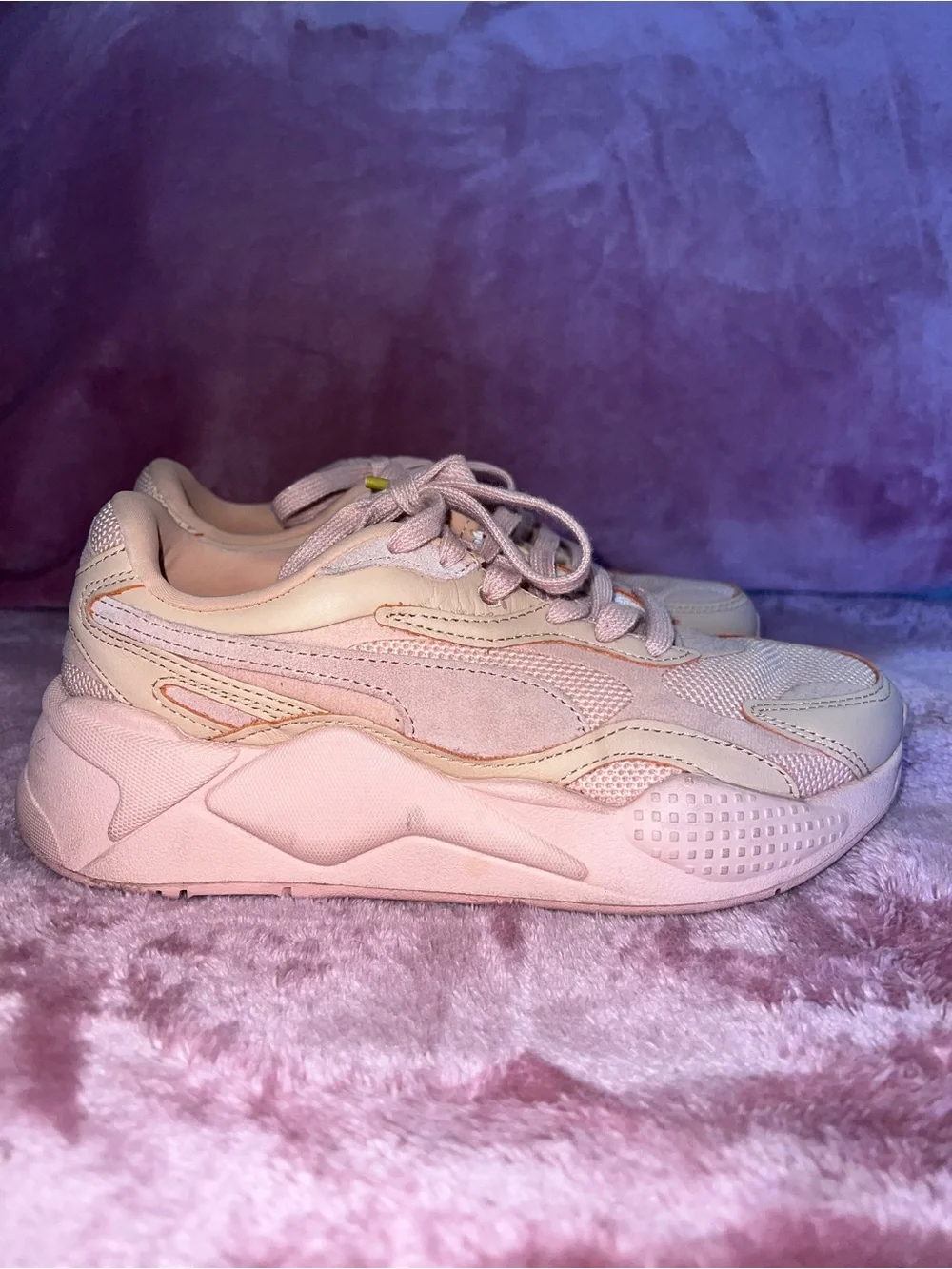 Puma Blush Pink Chunky Sneakers